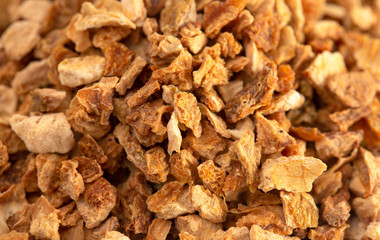 Background o Dehydrated Lemon Peel