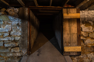 Old warehouse loading chute