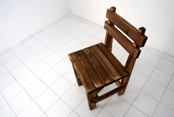 Wooden chairs for children.