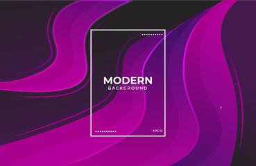 Modern blue blue wavy background. Wavy shape background ideal for banner. poster, landing page, social media