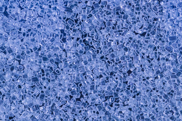 Colorful ice pieces. abstract colored glass pieces texture background