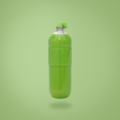 Capsules in the form of a squeeze tube with a water color.