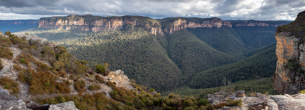 Blue Mountains Grose Valley Panorama