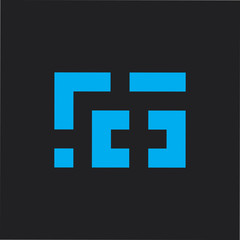 Obraz premium square geometric plus medical line logo vector