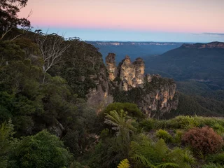 Meubelstickers Three Sisters Blue Mountains Three Sisters Dusk