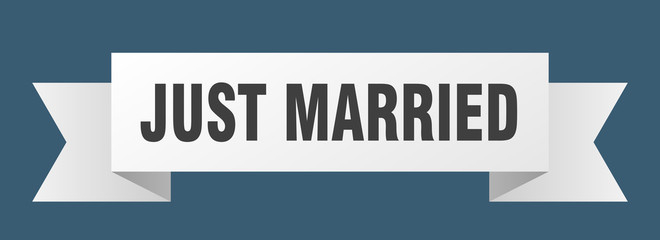 just married