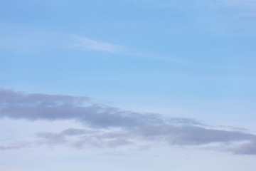 blue sky with white clouds