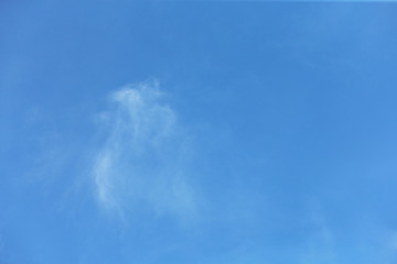Fototapeta premium blue sky with white clouds