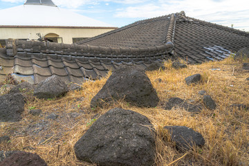 Buried Houses from volcano