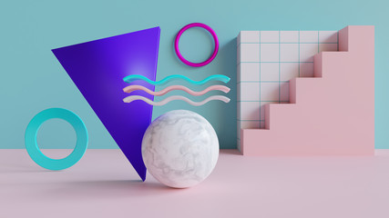 Abstract 3d background © Giraphics