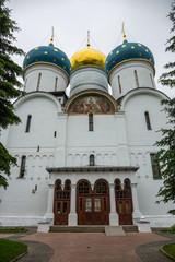 Fototapeta na wymiar The famous Holy Trinity-St. Sergius Lavra, Sergiev Posad,