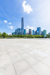 Cityscape of Shenzhen City, Guangdong Province, China