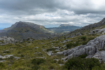 Fototapeta premium landscape of Sierra de Tramuntana, Mallorca, Spain