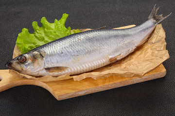 Salted herring fish