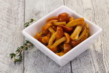 Pickled honey agaric