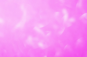 Pink glitter bokeh background. Festive concept. - Image
