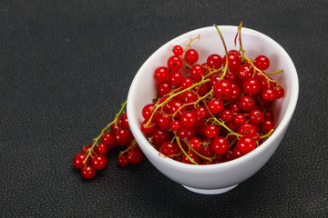 Sweet tasty fresh Red currant