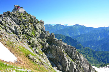 立山山頂の雄山神社