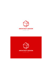 Architecture design company logo template.