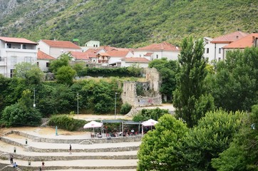 Fototapeta premium Bosnie: Pont de Mostar