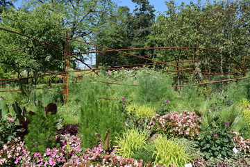 Obraz premium Blumenpracht auf der Gartenschau Heilbronn