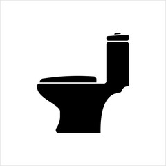 Toilet Icon, Toilet Bowl Icon