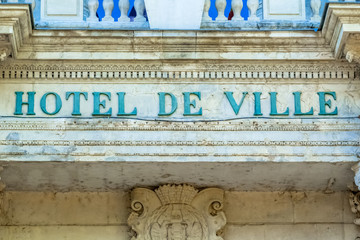 Hôtel de Ville d’Avignon, Vaucluse, France 