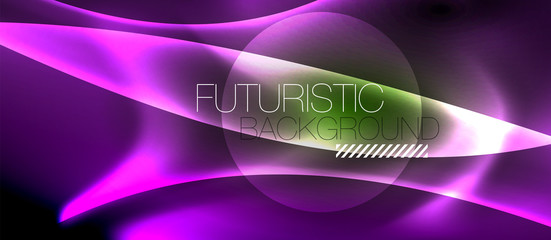 Glowing shiny light abstract background