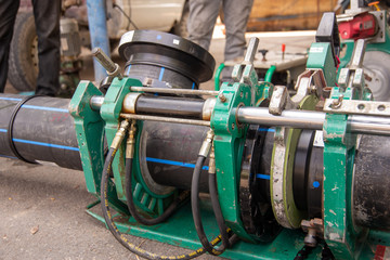 welding the connecting of HDPE pipe