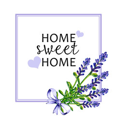 Home sweet home  hand draw art illustration