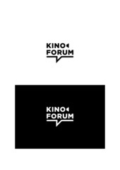 Cinema forum company logo template.