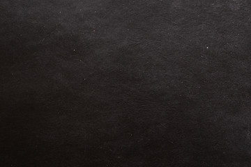 Genuine black leather cowhide texture