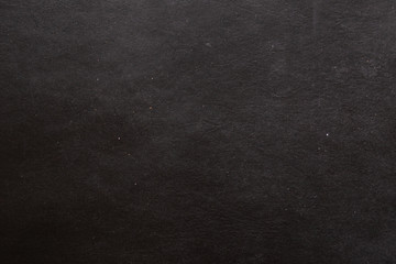 Genuine black leather cowhide texture