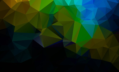 Vector Abstract geometric darkness black shape polygonal style