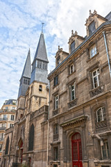 Fototapeta na wymiar Eglise Saint-Leu-Saint-Gille. Paris
