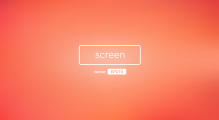 Abstract blurred gradient background. Red color. Unfocused style bokeh. Colorful editable mesh. Soft pastel colored blur. Minimal modern style. Beautiful template. EPS10 vector illustration.