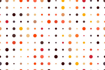 Polka Dot colorful seamless pattern wallpaper