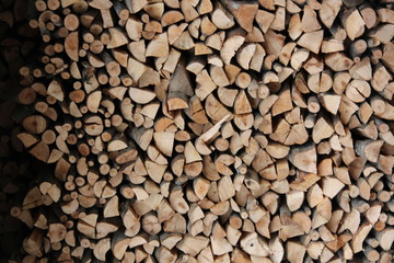 pile of fire wood