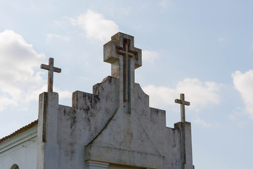 The chapel and its colonial architecture