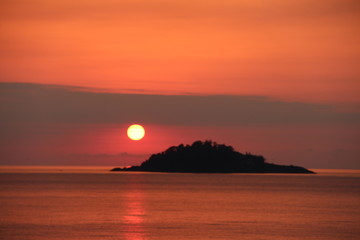 Giresun Adası Günbatımı (Giresun Island Sunset), Giresun Natural Wallpapers