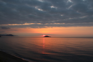 Giresun Adası Günbatımı (Giresun Island Sunset), Giresun Natural Wallpapers