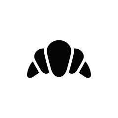 croissant icon vector flat design