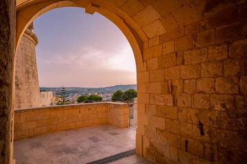 Walkway in Malta's Citadel