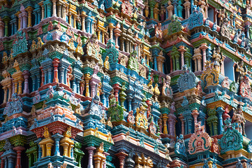 Great Indian architecture and religious art.  South India