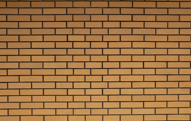 Brick wall with clay stones