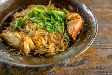 Krabi Town, Thailand, Baked, Casserole, Cellophane Noodles