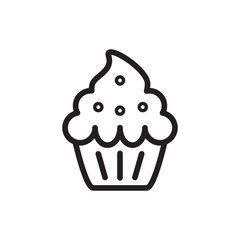 croissant icon vector flat design
