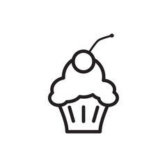 croissant icon vector flat design