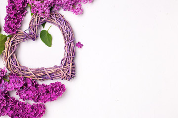 Floral still life postcard