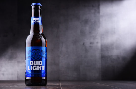 Bottle Of Bud Light Beer